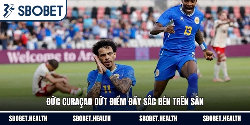 Đức Curaçao dứt điểm đầy sắc bén trên sân